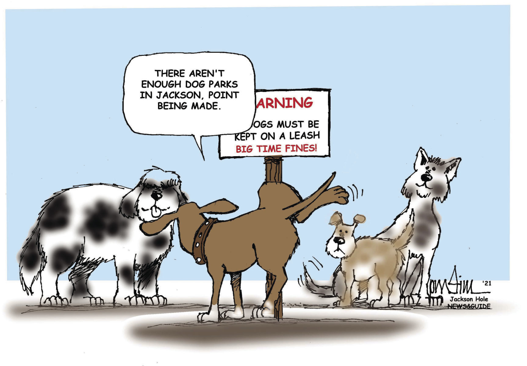 Sunday Funnies: A dog's eye view